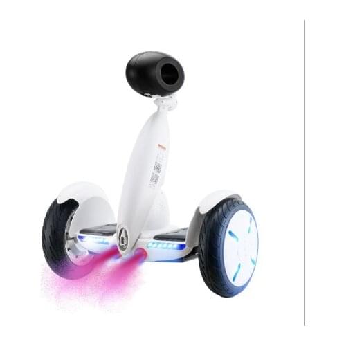 2020 Hot Selling Balance Car Self-Balancing Scooters LED light and Bluetooth 8 inch Electric Balance Scooter with handle