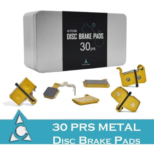 30PRS MTB bike Bicycle Hydraulic brake pad Metallic For shimano sram avid magura formula hayes zoom. bike parts