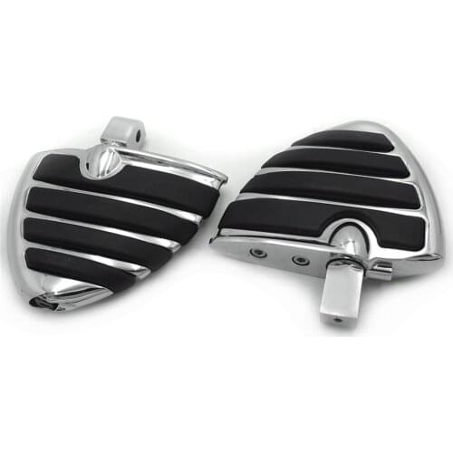 Aftermarket free shipping motorcycle parts Wing Mini Footboard Adapters For Honda 02-08 VTX1800 09-18 Fury 96-07 Shadow Chromed