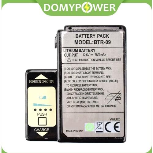 New For Fujikura BTR-09 FSM-80S 61S 62S 7800mAh 12.6V Battery+Charger