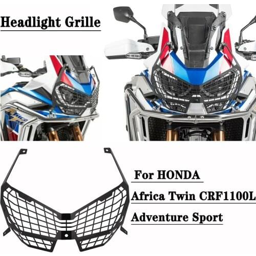 Motorcycle Accessories Headlight Protective Cover For HONDA Africa Twin CRF1100L Adventure Sport crf1100l adv Headlight Grille