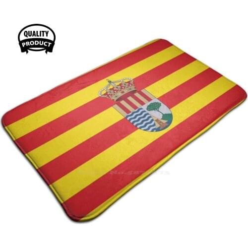 Coat Of Arms Of El Campello ( Comunidad Valenciana ) Spain Door Mat Foot Pad Home Rug El Campello Blanca Spain Comunidad