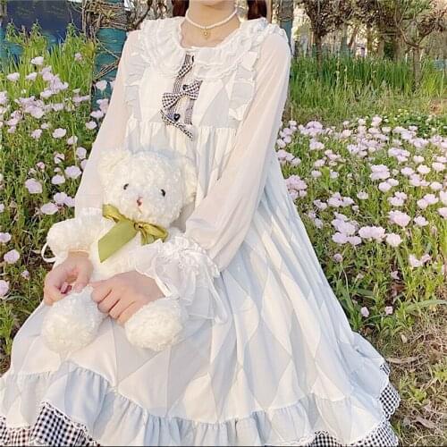 Женские рубашки с рюшами Kawaii Girl China At AliExpress