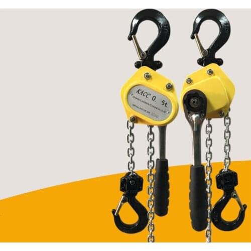 0.5 Ton Small Manual Hand Lifter Mini Hand Chain Hoist Lever Wire Tensioner