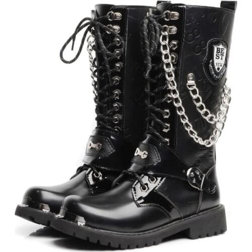 NXY Men's Motorcycle Boots