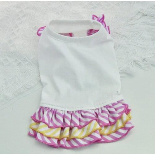 XXS XS Small Dog Dress Skirt Summer Chihuahua Clothes Cat Clothing Yorkshire Pomeranian Puppy maltese Dog Costume Dresses