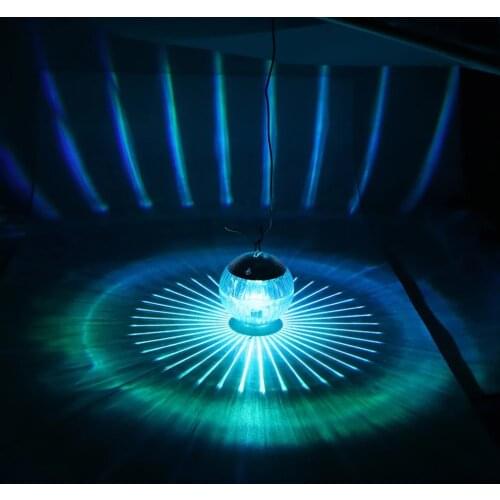 Solar Floating Pool Lights Underwater Ball Lamp RGB Color Changing LED Ball Lights IP65 Waterproof Pond Light for Garden Yard