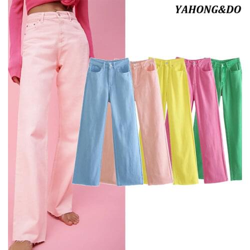 Женские цветные брюки YAHONG&DO China At AliExpress