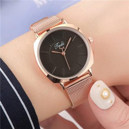 Women Luxury Brand Watch Stainless Steel Reloj Mujer Watches Ladies Watch Business Quartz Movement WristWatch Relogio Feminino