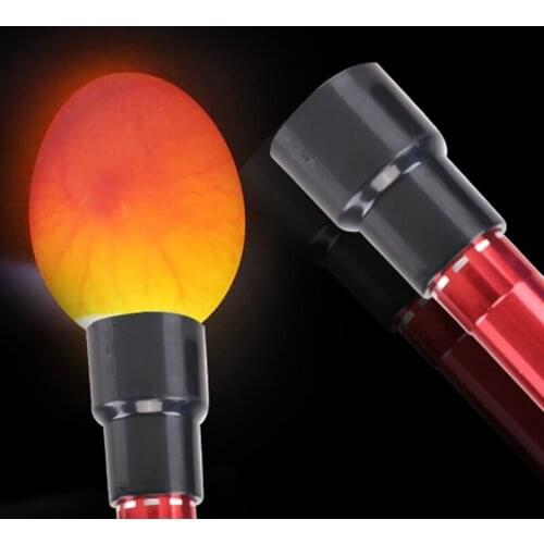 13MA Incubator Eggtester Egg Test Flashlight Poultry Incubation Tool 9 LED Egg Candling Lamp Cold Incubation Equipment