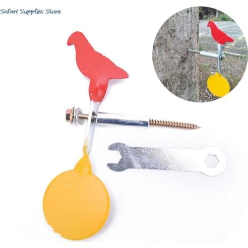 1PC Stainless Steel Shooting Target Diameter In 35Mm Pigeon Shooting Target Shooting Purpose