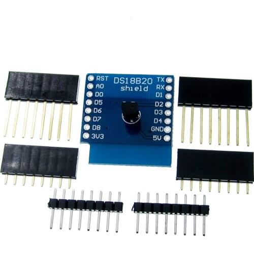 10 PCS DS18B20 Temperature Sensor Shield Wemos D1 Mini D1 Mini Pro ESP NodeMCU
