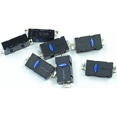 2PCS Omron micro switch button blue dot for Anywhere MX Mouse Logitech M905