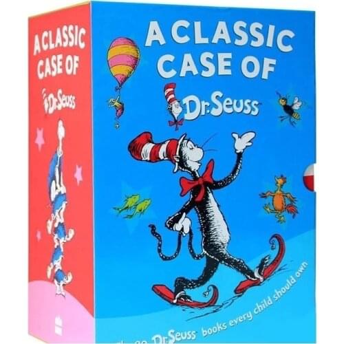 20 Books A Classic Case of Dr. Seuss Series Interesting Story Childrens Picture English Books Kids Learning Toys