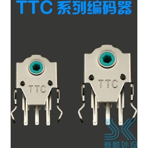 2pcs Original TTC Mouse Encoder Highly Accurate 8mm 9mm 10mm 11mm Green Red Core Solve Raw G403 G603 the roller wheel problem