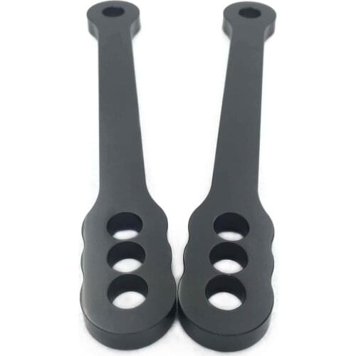 Aftermarket free shipping Motorcycle Bike Black Lowering Links For 2003 2004 2005 Yamaha YZF R6 YZF-R6