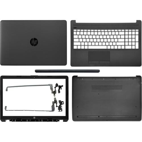 New Top Back Case Laptop LCD Back Cover/Front Bezel/Hinges/Palmrest/Bottom Case For HP 15-DA 15-DB 250 G7 255 G7 15-da0014dx