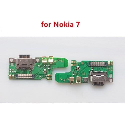 For Nokia 7 USB Charger Port Dock Connector PCB Board Ribbon Flex Cable phone screen repair spare parts