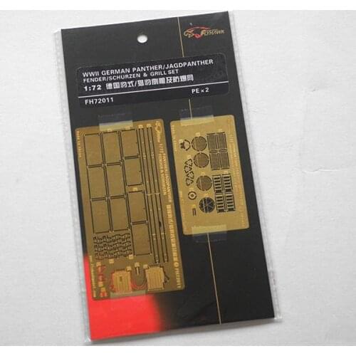 Flyhawk FH72011 1:72 WWII GERMAN PANTHER/JAGDPANTHER FENDER/SCHURZEN GRILL SET
