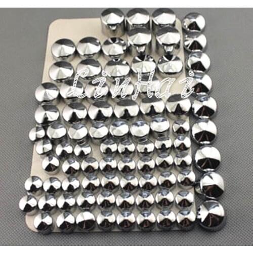 Chrome Bolt Caps Topper Cover For Harley Twin Cam Road King FLH 1999-2006