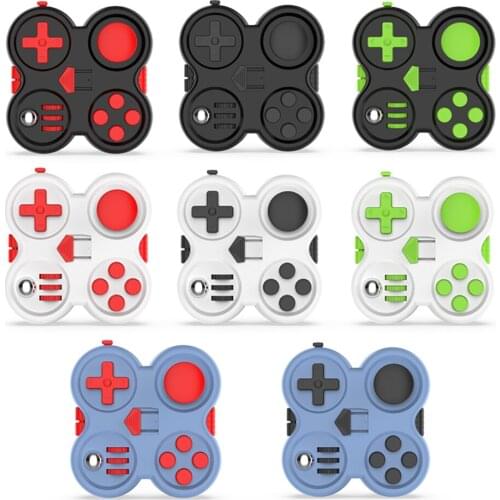 2021 Game Fidget Pad Stress Reliever Squeeze Fun Magic Desk Toy Handle Toys Stress Decompression Gift Key Mobile Phone Accessory