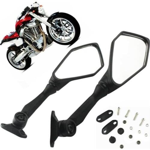 8/10mm Motorcycle Modified Side Rearview Mirror Aluminum w/ Thread Mounting For Kawasaki Ni Nja 300R / EX300 2013 2014 2015