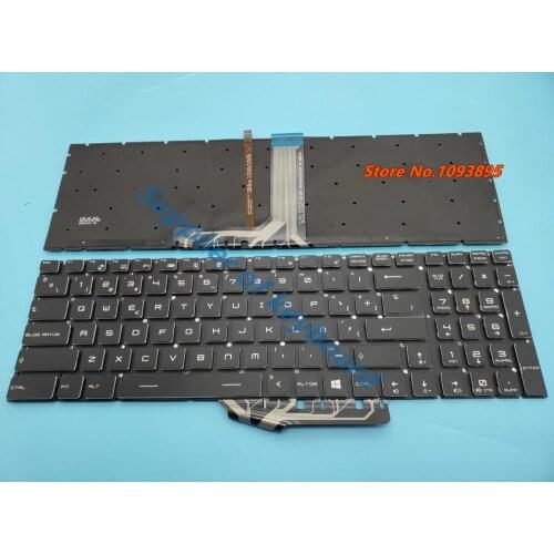 NEW Latin Spanish keyboard For MSI Steelseries GP62 GP62 6QE GP72 GP72 2QE Gaming Laptop Spanish keyboard With Backlit