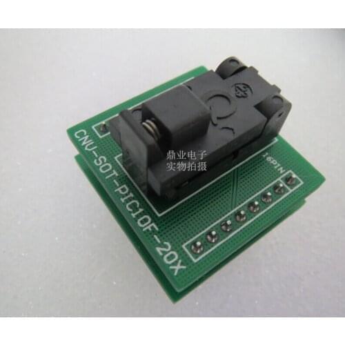 Original WELLS IC Test Seat SOT23-6 SOT23 Burning Programm SOT23-5 Socket Adapte