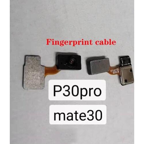 For Huawei P30 Pro mate 30 Original touch ID Fingerprint Sensor scanner Home Return Key Menu Button Flex Cable