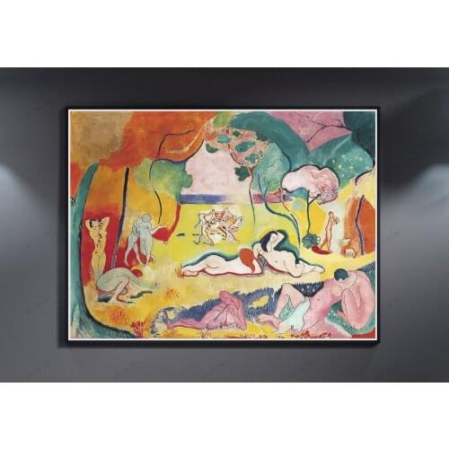 Henri Matisse Poster - Gallery Quality - The Joy Of Life - Wall Art Decor - Multiple Sizes Available