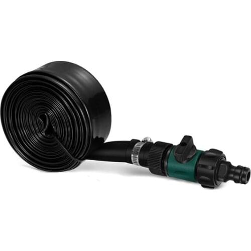 Top!-12M Trampoline Sprinkler,Trampoline Water Park Sprinkler,Water Fun Sprayer,Outdoor Water Trampoline Accessories US Plug