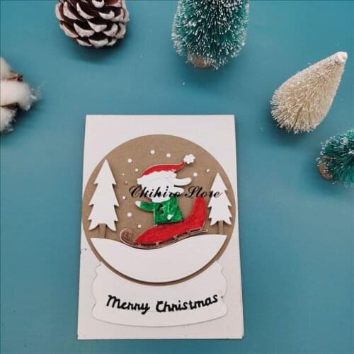 Christmas Crystal ball stencil Metal Cutting Dies new Paper Card Decorative Craft Dies Embossing Die Cuts New 2020