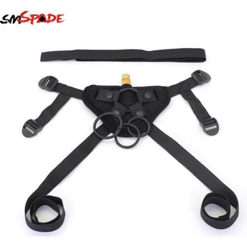 Smspade bdsm Bondage Strap-On Harness Kit Sex Toys for Couples Adult Games Bondage Restraints Strap-On Chastity Sex Products