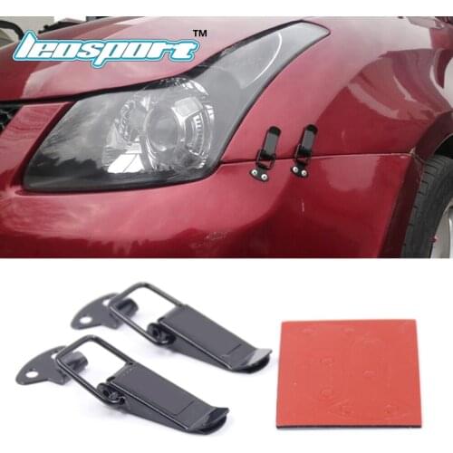 Universal Security Hook Lock Clip Kit Bumpers Quick Release Hook Lock Clip For Racing Car Truck Accessories