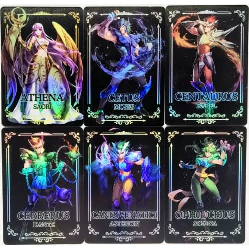 15pcs/set Saint Seiya No.3 Repaint Original Composite Craft Toys Hobbies Hobby Collectibles Game Collection Anime Cards