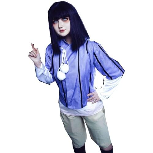 2021 Hinata Hyuga Cosplay Anime Naruto Shippuuden 6th Generation Full Combo Set Cosplay Costume