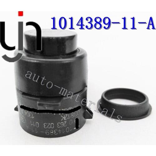 4PCS PDC car Parking Assist Sensor Genuine 1014389-11-A 0263023011 for 70 S 90 S P90D with rings Bumper