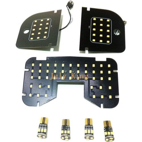 July King LED Car Interior Reading Lights Case For Changan CS35 CS75 CX70 Lingxuan etc, 7pcs 2835SMD 6000K LED Decorative Lights