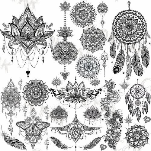 COKTAK Temporary Tattoo Kits