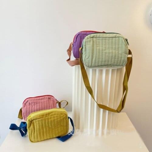 Baby Ins Backpack School Bag Nordic Style Candy Color Shoulder Bag Children Snack Toy Storage Bag Childrens Backpack