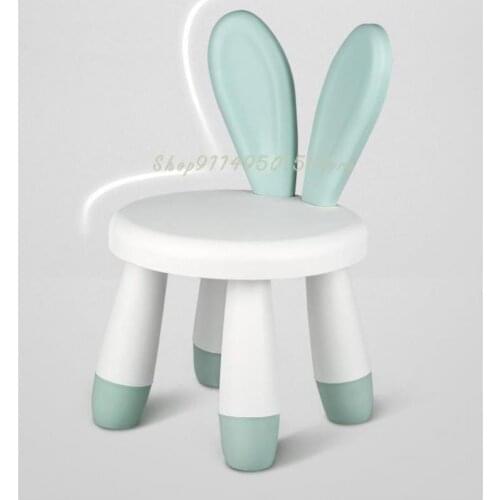 Childrens Stool Home Backrest Bench Baby Cartoon Cute Dining Chair Kindergarten Baby Chair