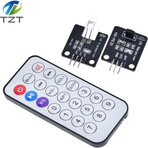 1Set IR Infrared Transmitter Module Ir Digital 38khz Infrared Receiver Sensor Module With Remote Control For Arduino