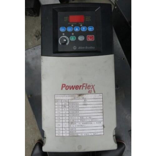 Inverter 22B-D012N104 5.5KW 380V , Used one , 90% appearance new ; 3 months warranty ; in stock