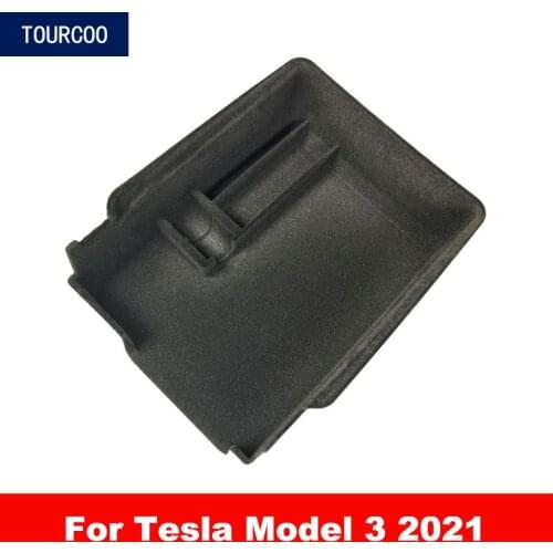 Car Interior Center Console Armrest Storage Box For Tesla Model 3 2021 Car Modification Accessories