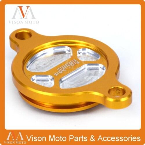 CNC Motorcycle Billet Oil Filter Cap Cover For Sukuzi RMZ250 2007-2010 2016-2018 RMZ450 2005-2018 RMX450Z 2010-2017