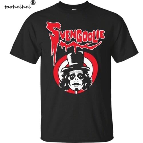 Newest Fashion Svengoolie Mens Cotton T-Shirt Casual Top Tee