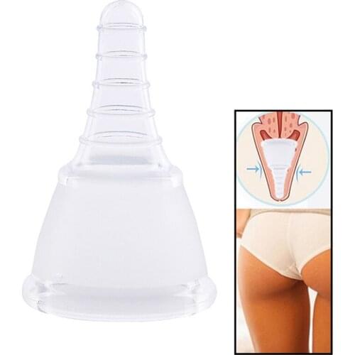 New Menstrual Cups Foldable Feminine Hygiene Hollow Tail Menstrual Collector Soft Silicone Cup Reusable Menstrual Cup