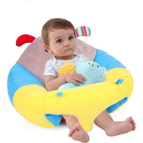 Baby Sofa Support Seat Cover Learning To Sit In A Plush Chair Comfortable Baby Nest Feeding Cradle Sofa Chair Seat Baby Cushion