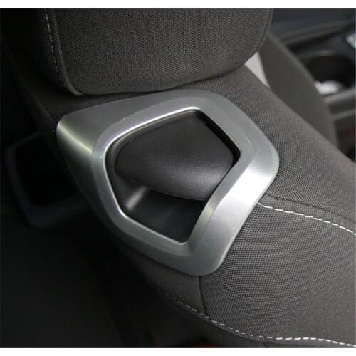 Fit For Chevrolet Camaro 2017+ ABS Car Seat Back Manual Adjustment Handle Trim Frame Car-styling Bezel 4 Colors Available