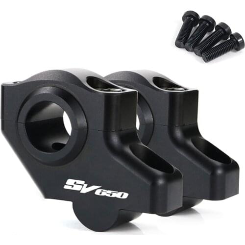 Fit For Suzuki SV650 1999-2012 2016 2017 2018 2019 Motorcycle Offset Handle Bar Riser Raised Extend Handlebar Back Moved Riser